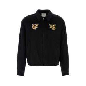 Visvim Men Black Flannel Norad Jacket